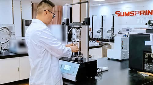 放置被测样品 放置被测样品